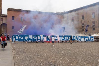 PROTESTA ULTRAS CONTRO TACOPINA FERRARA