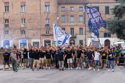 PROTESTA ULTRAS CONTRO TACOPINA FERRARA