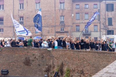 PROTESTA ULTRAS CONTRO TACOPINA FERRARA