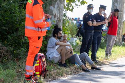 INCENDIO FABBRICA VETRORESINA MIGLIARINO