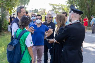 INCENDIO FABBRICA VETRORESINA MIGLIARINO