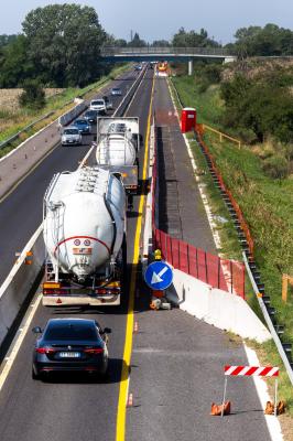 LAVORI SUPERSTRADA FERRARA MARE