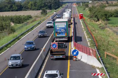 LAVORI SUPERSTRADA FERRARA MARE