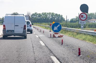 LAVORI SUPERSTRADA FERRARA MARE