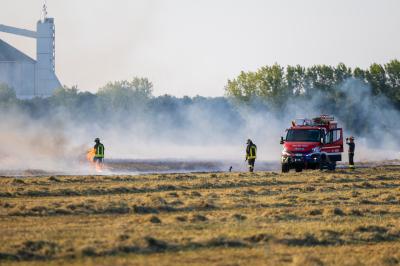 INCENDIO GRANO VIA GRAMICIA FERRARA