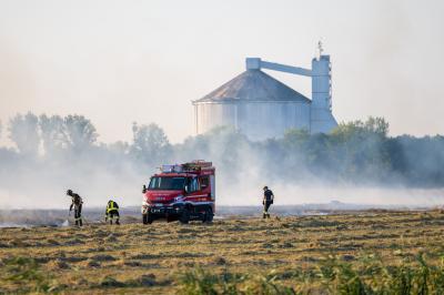 INCENDIO GRANO VIA GRAMICIA FERRARA