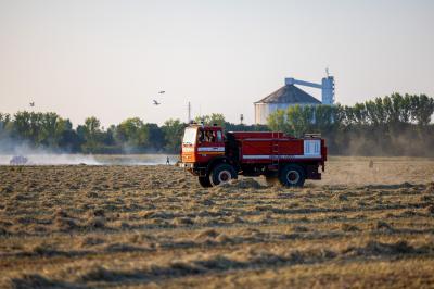 INCENDIO GRANO VIA GRAMICIA FERRARA