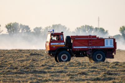 INCENDIO GRANO VIA GRAMICIA FERRARA