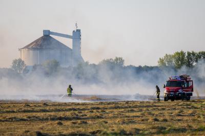 INCENDIO GRANO VIA GRAMICIA FERRARA