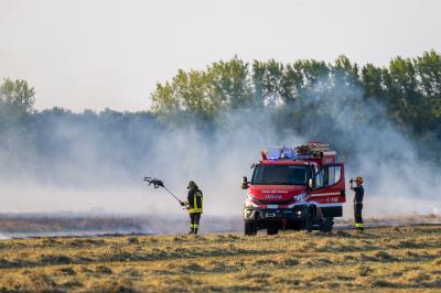 INCENDIO GRANO VIA GRAMICIA FERRARA