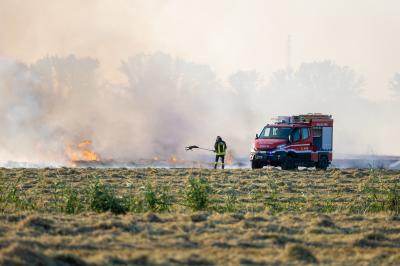 INCENDIO GRANO VIA GRAMICIA FERRARA