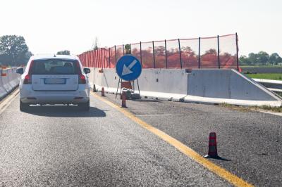 LAVORI SUPERSTRADA FERRARA MARE