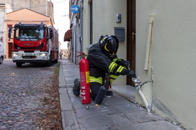 FUGA DI GAS VIA CAMPOSABBIONARIO FERRARA