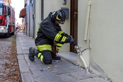 FUGA DI GAS VIA CAMPOSABBIONARIO FERRARA