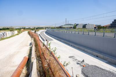 CANTIERE INTERRAMENTO FERROVIA FERRARA