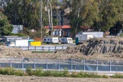 CANTIERE INTERRAMENTO FERROVIA FERRARA