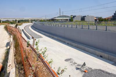 CANTIERE INTERRAMENTO FERROVIA FERRARA