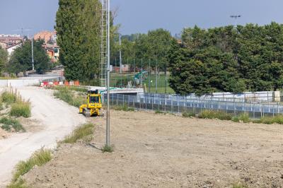 CANTIERE INTERRAMENTO FERROVIA FERRARA