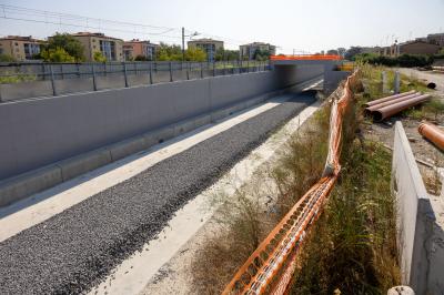 CANTIERE INTERRAMENTO FERROVIA FERRARA