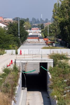 CANTIERE INTERRAMENTO FERROVIA FERRARA