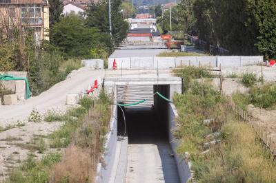 CANTIERE INTERRAMENTO FERROVIA FERRARA