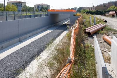 CANTIERE INTERRAMENTO FERROVIA FERRARA