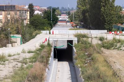 CANTIERE INTERRAMENTO FERROVIA FERRARA