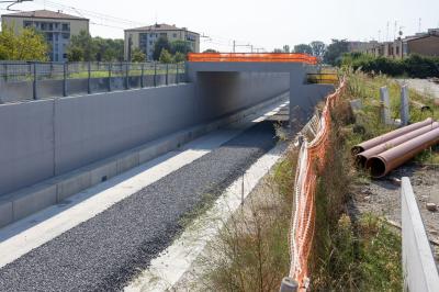 CANTIERE INTERRAMENTO FERROVIA FERRARA