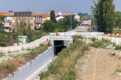 CANTIERE INTERRAMENTO FERROVIA FERRARA