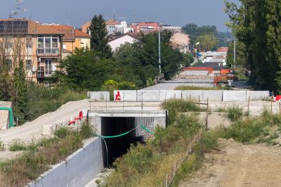 CANTIERE INTERRAMENTO FERROVIA FERRARA