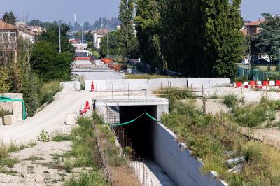 CANTIERE INTERRAMENTO FERROVIA FERRARA