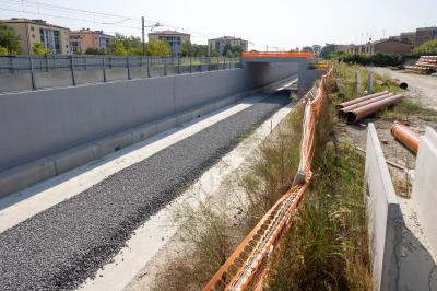 CANTIERE INTERRAMENTO FERROVIA FERRARA