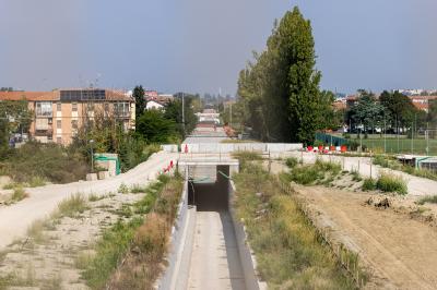 CANTIERE INTERRAMENTO FERROVIA FERRARA