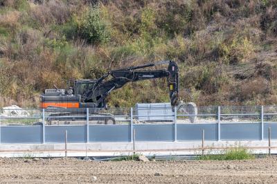 CANTIERE INTERRAMENTO FERROVIA FERRARA