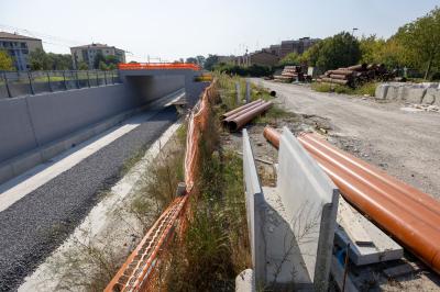 CANTIERE INTERRAMENTO FERROVIA FERRARA