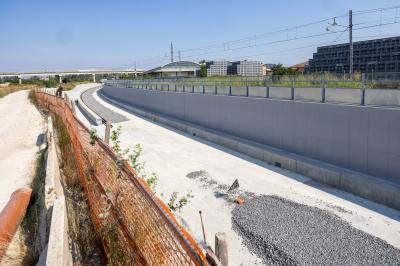 CANTIERE INTERRAMENTO FERROVIA FERRARA