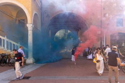 MATRIMONIO CON FUMOGENI