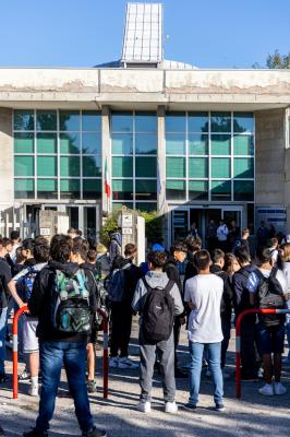 PRIMO GIORNO DI SCUOLA ITI COPERNICO