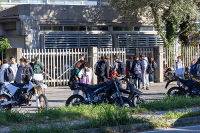 PRIMO GIORNO DI SCUOLA ITI COPERNICO