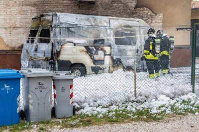 INCENDIO CAMPER COPPARO