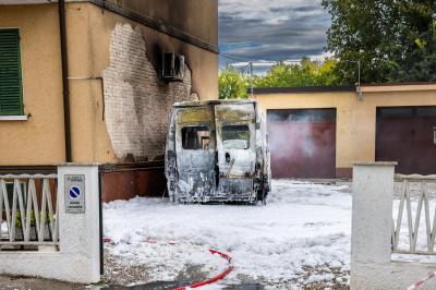 INCENDIO CAMPER COPPARO