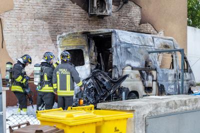 INCENDIO CAMPER COPPARO