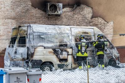 INCENDIO CAMPER COPPARO