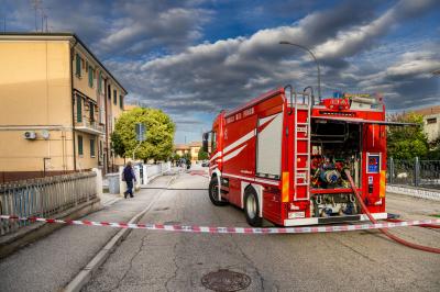 INCENDIO CAMPER COPPARO