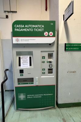 CASSA PAGAMENTO TICKET ROTTA