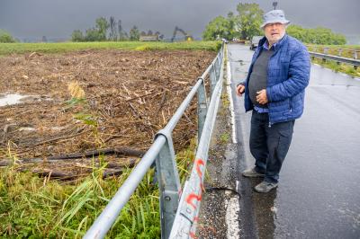 ALLUVIONE DETRITI PONTE SANT'ANTONIO