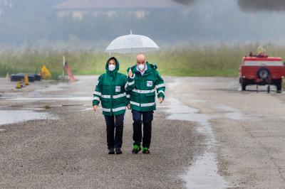 INCENDIO CAPANNONE SAN NICOLO'