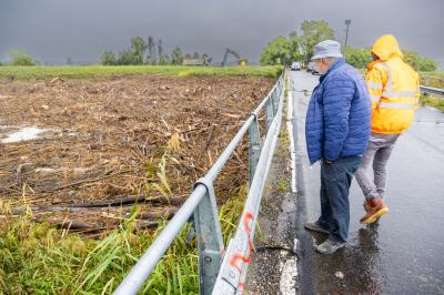 ALLUVIONE DETRITI PONTE SANT'ANTONIO