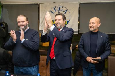 MATTEO SALVINI A FERRARA