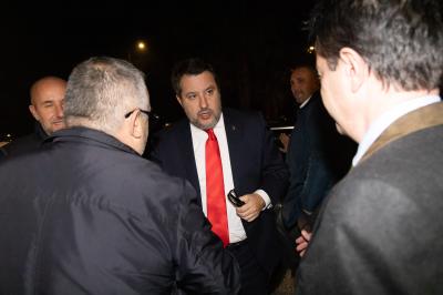 MATTEO SALVINI A FERRARA